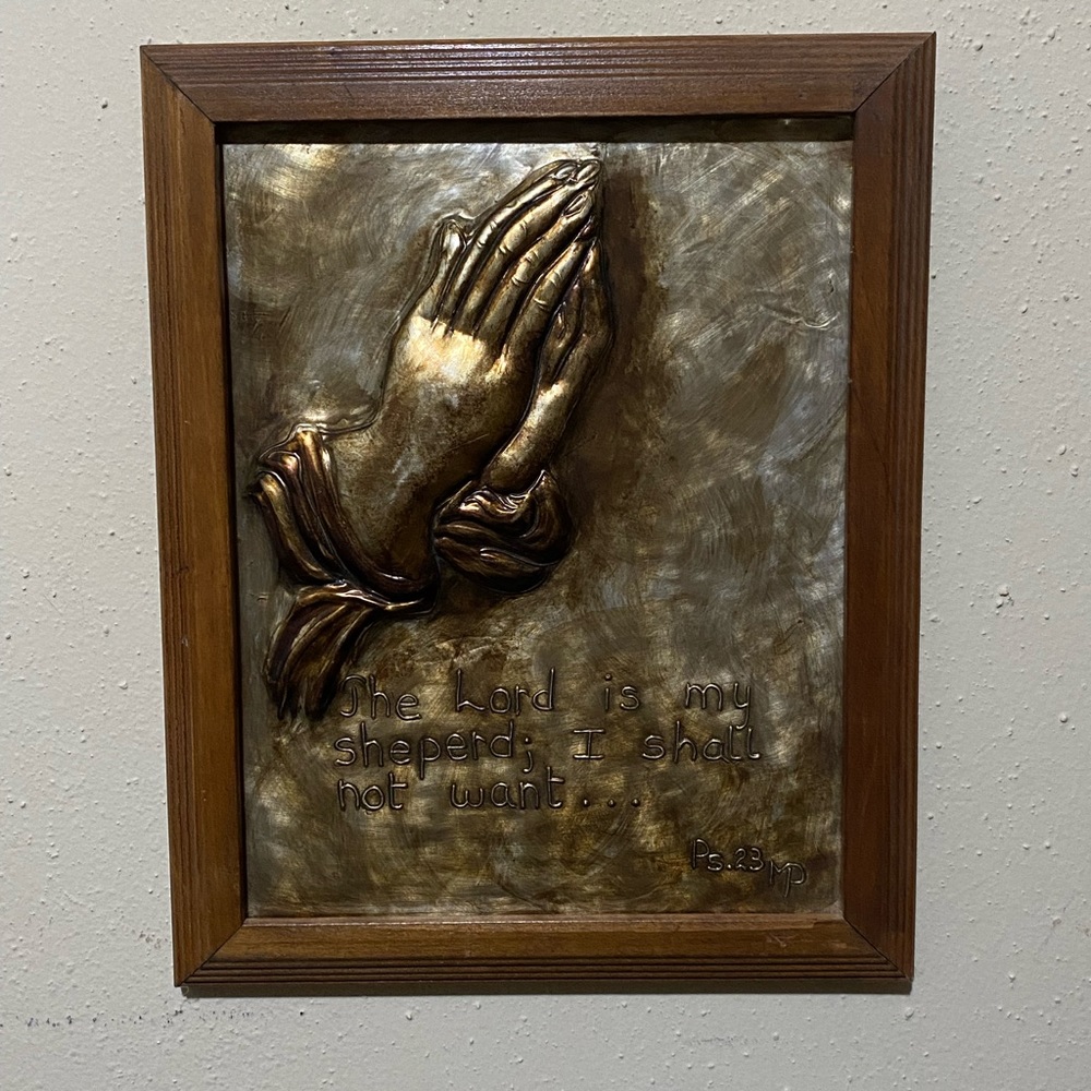 Prayer Hands The Lord is my shepherd